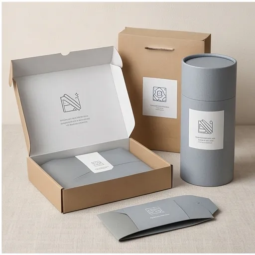 Gray Kraft Mailer