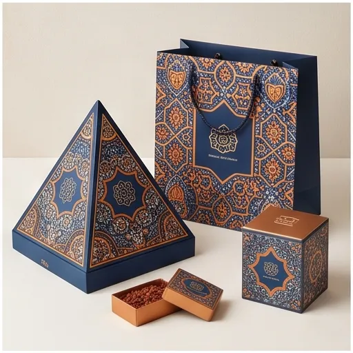 Navy Copper Moroccan